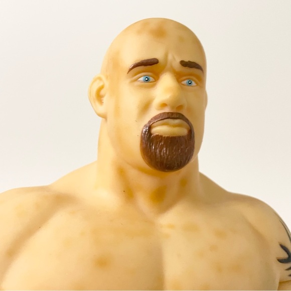 Vintage 1999 WCW Play By Play Goldberg" 18"  Plush Action Figure - Picture 15 of 16